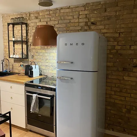 公寓 Aalborgs Lille Hyggelige New Yorker *