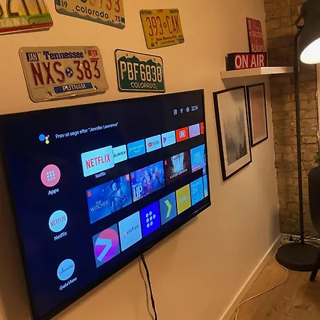 公寓 Aalborgs Lille Hyggelige New Yorker 奥尔堡